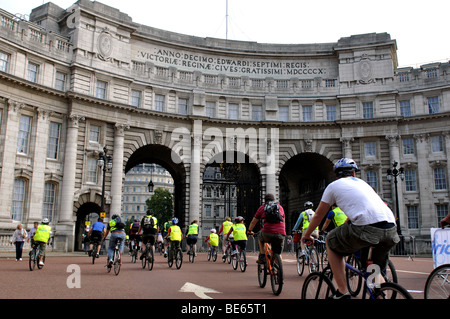 Mayor of London`s Skyride by Admiralty Arch, London, England, UK Stock Photo